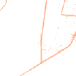 Daytime road noise heatmap for BH21 3SP