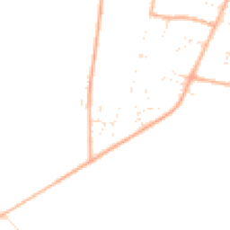 Daytime road noise heatmap for BH21 3UW