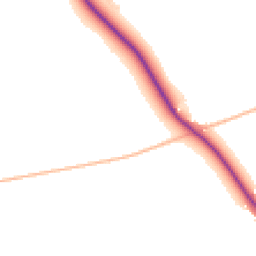 Daytime road noise heatmap for BH21 4AL