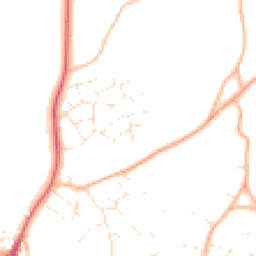 Daytime road noise heatmap for BH21 4FG