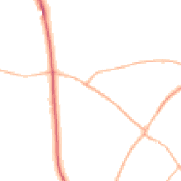 Daytime road noise heatmap for BH21 4HP