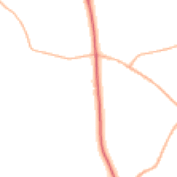 Daytime road noise heatmap for BH21 4HW