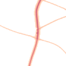 Daytime road noise heatmap for BH21 5AA