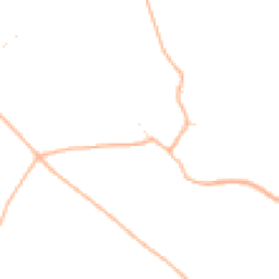 Daytime road noise heatmap for BH21 5HW