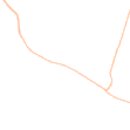 Daytime road noise heatmap for BH21 5JX