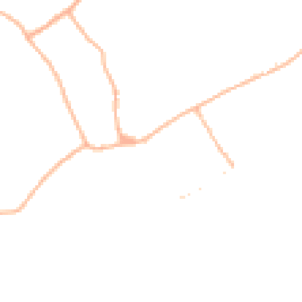 Daytime road noise heatmap for BH21 5LZ