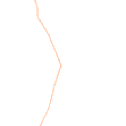 Night-time road noise heatmap for BH21 5PN