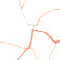 Daytime road noise heatmap for BH21 5PP