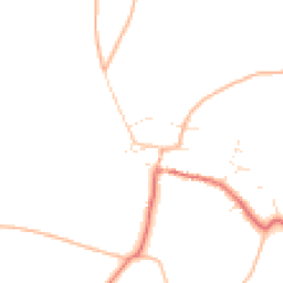 Daytime road noise heatmap for BH21 5PS