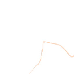 Night-time road noise heatmap for BH21 5PT