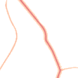 Daytime road noise heatmap for BH21 5PW