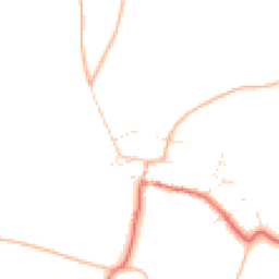 Daytime road noise heatmap for BH21 5PX