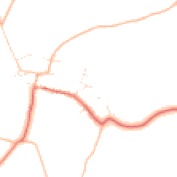 Daytime road noise heatmap for BH21 5QJ