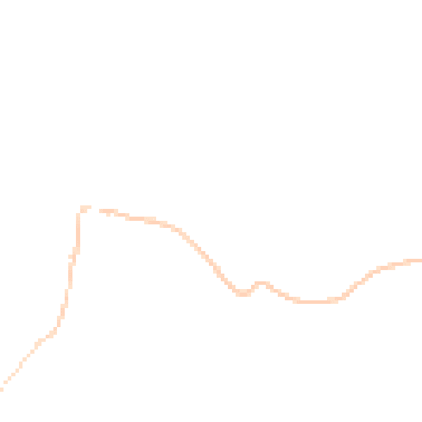 Night-time road noise heatmap for BH21 5QJ