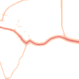 Daytime road noise heatmap for BH21 5QW