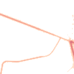 Daytime road noise heatmap for BH21 6FN