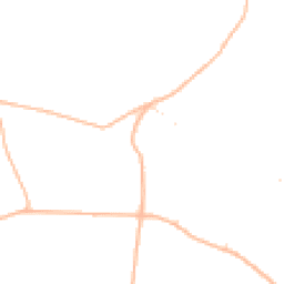 Daytime road noise heatmap for BH21 7EU