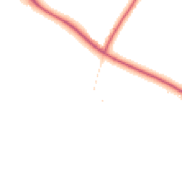 Daytime road noise heatmap for BH21 7LX