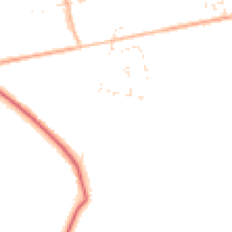 Daytime road noise heatmap for BH21 7PB