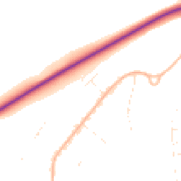 Daytime road noise heatmap for BH21 7QN
