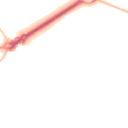 Night-time road noise heatmap for BH23 1BL
