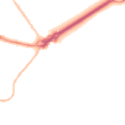 Night-time road noise heatmap for BH23 1BN