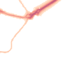 Night-time road noise heatmap for BH23 1BT