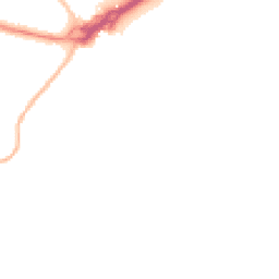 Night-time road noise heatmap for BH23 1BU