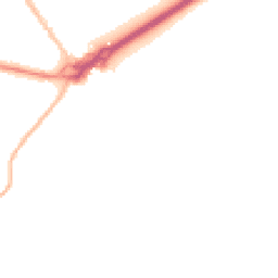 Night-time road noise heatmap for BH23 1BW