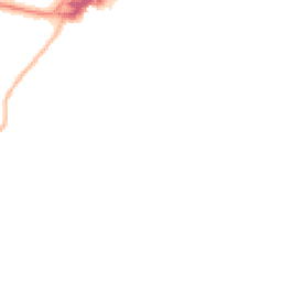 Night-time road noise heatmap for BH23 1BY