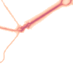 Night-time road noise heatmap for BH23 1DW