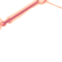Night-time road noise heatmap for BH23 1DY