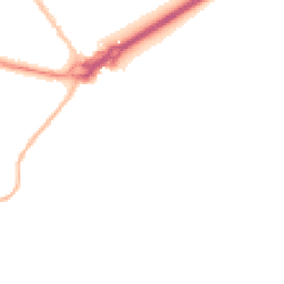 Night-time road noise heatmap for BH23 1FF