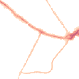Night-time road noise heatmap for BH23 1LW