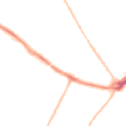 Night-time road noise heatmap for BH23 1PU