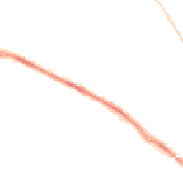 Night-time road noise heatmap for BH23 2AP