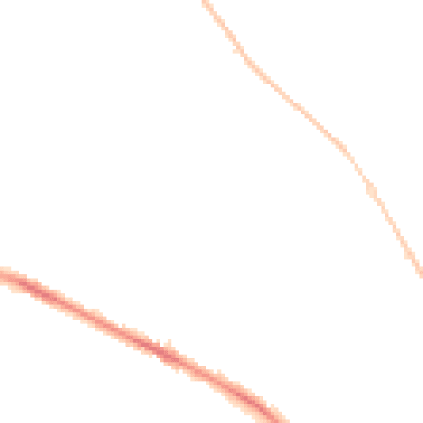 Night-time road noise heatmap for BH23 2JJ