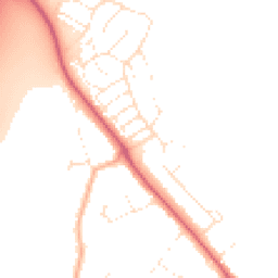 Daytime road noise heatmap for BH23 2RZ