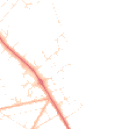 Daytime road noise heatmap for BH23 2TS