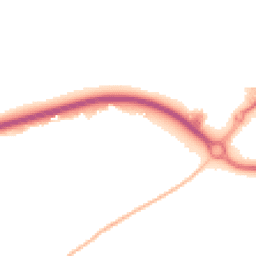 Night-time road noise heatmap for BH23 3DB