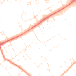 Daytime road noise heatmap for BH23 3FJ