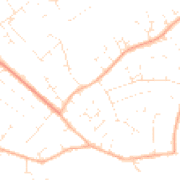 Daytime road noise heatmap for BH23 3JD