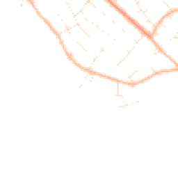Daytime road noise heatmap for BH23 3NR