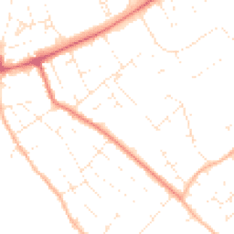 Daytime road noise heatmap for BH23 3RB
