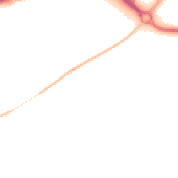 Night-time road noise heatmap for BH23 3RP