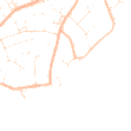 Daytime road noise heatmap for BH23 4DU