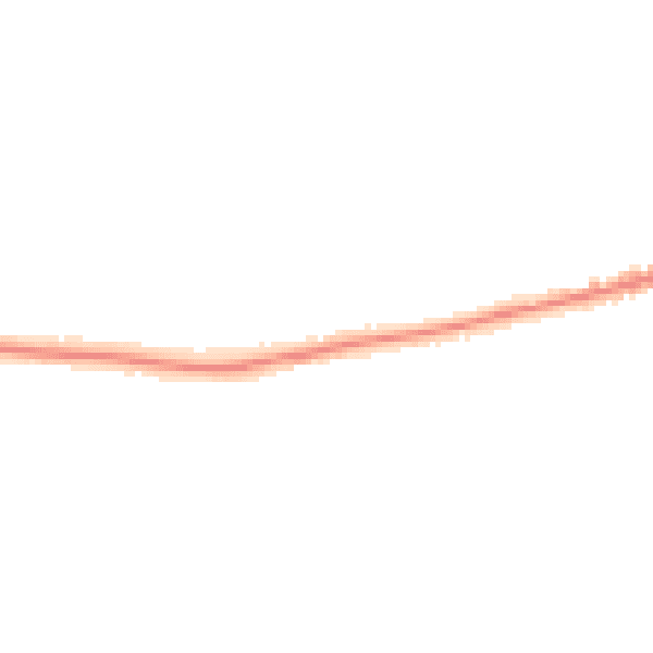 Night-time road noise heatmap for BH23 5BH