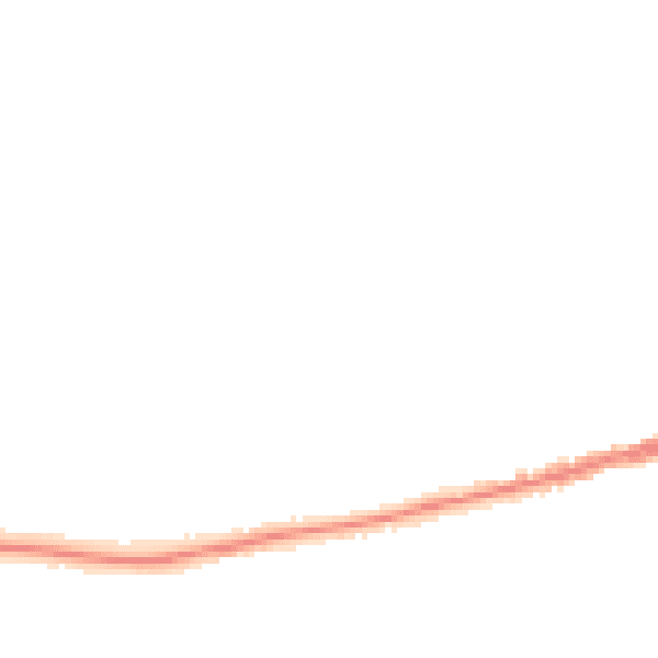 Night-time road noise heatmap for BH23 5BT