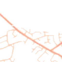 Daytime road noise heatmap for BH23 5SB