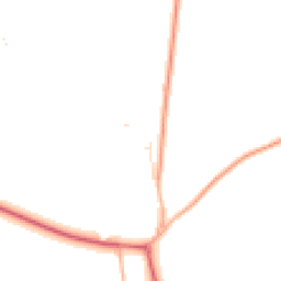 Daytime road noise heatmap for BH23 6AL